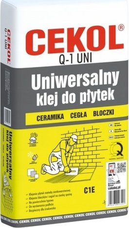 Cekol Klej do płytek uniwersalny Q1 uni 5 kg