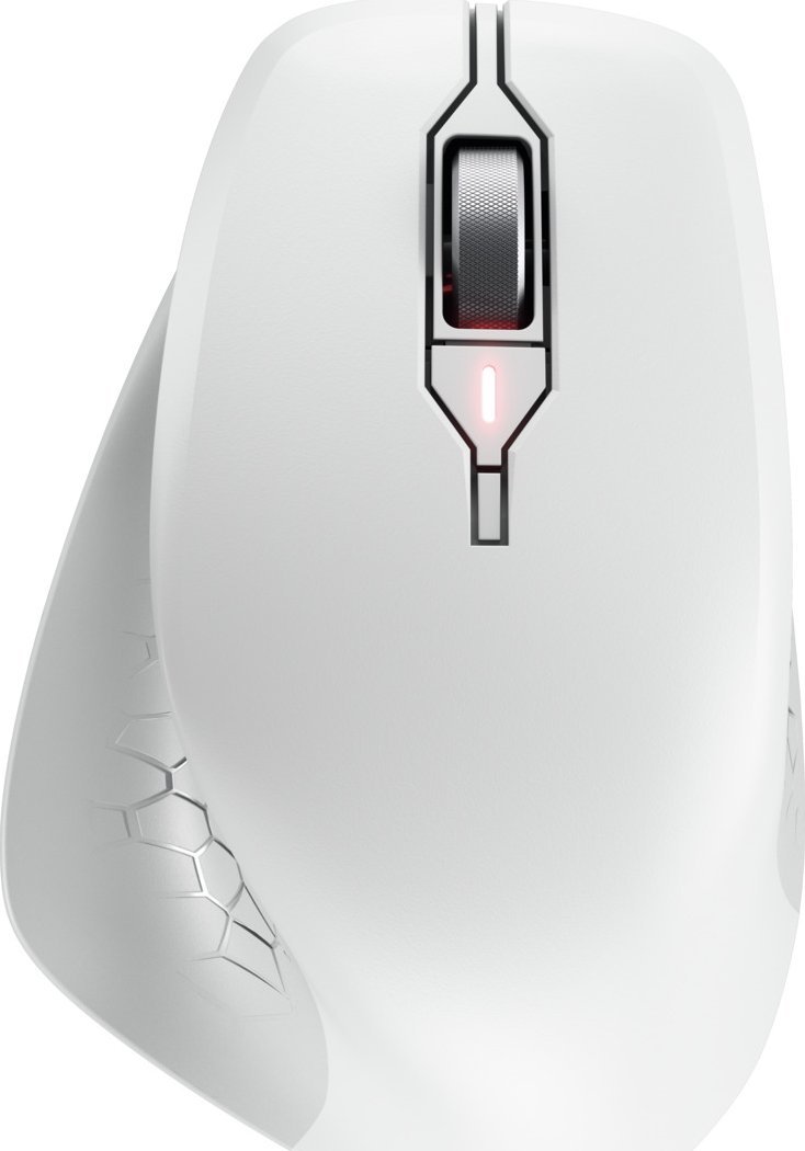 Mysz Cherry CHERRY Mouse STREAM COMFORT Wireless white Ergonomisch (Rechtshänder), 4000 dpi