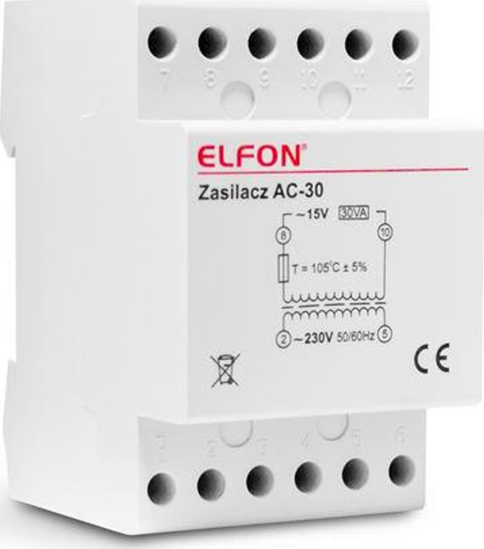 UPS Elfon ZASILACZ AC-30 15V 2A OPTIMA