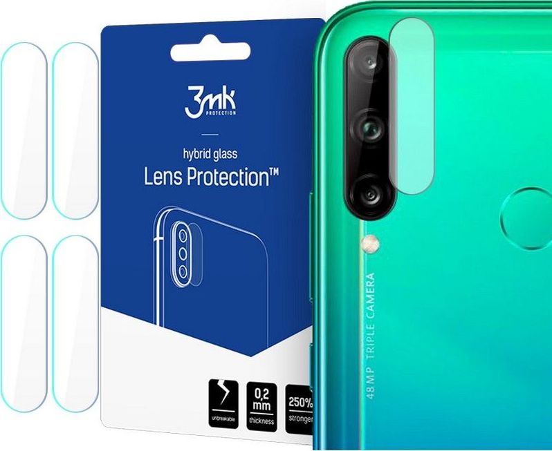 3MK Lens Protect Huawei P40 Lite E Ochrona na obiektyw aparatu 4szt