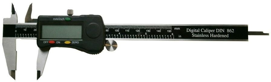 Gimex Suwmiarka 150 CYFR. 3V/DATA/SQ rolka czarna (216.086)