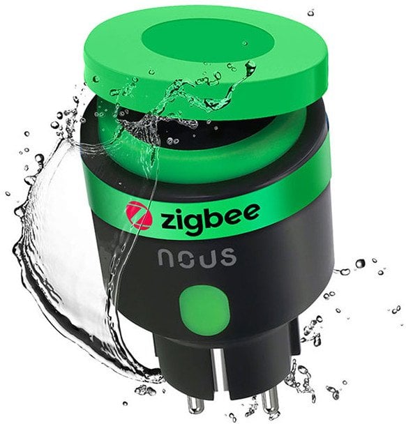 NOUS A6Z Outdoor Stecker ZigBee 1er 3840W/16A/Messung/ZigBee 3.0