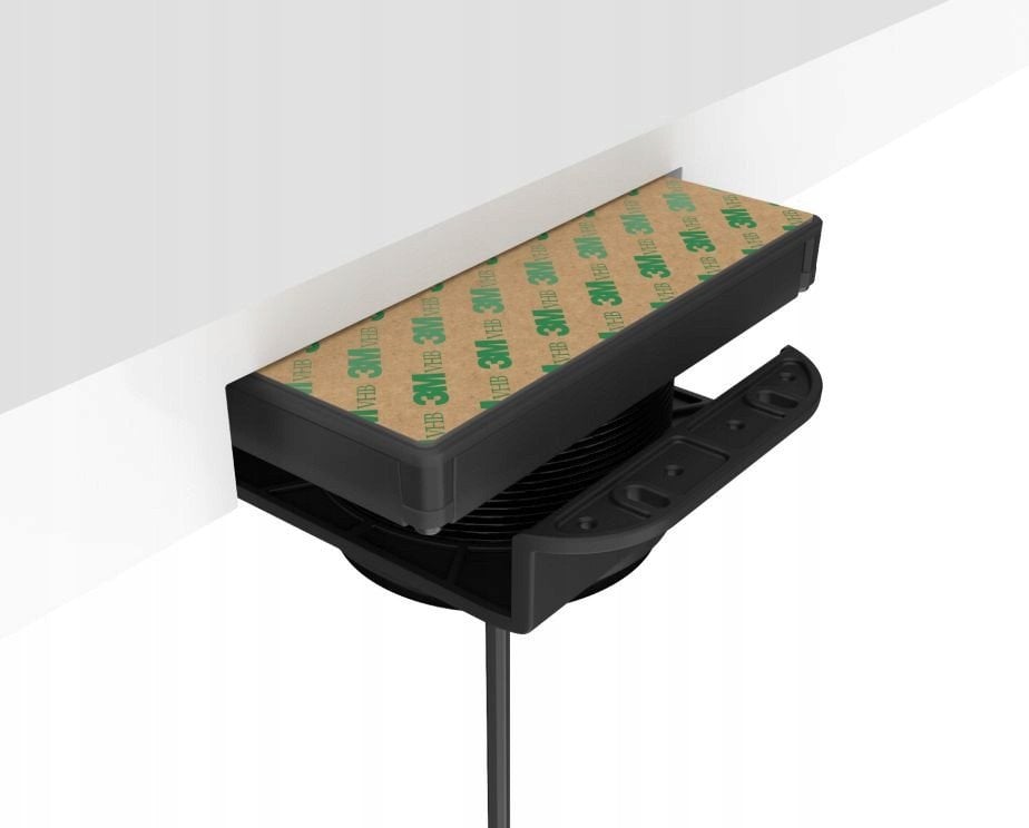 Ładowarka indukcyjna do montażu podblatowego 15W 3-cewki