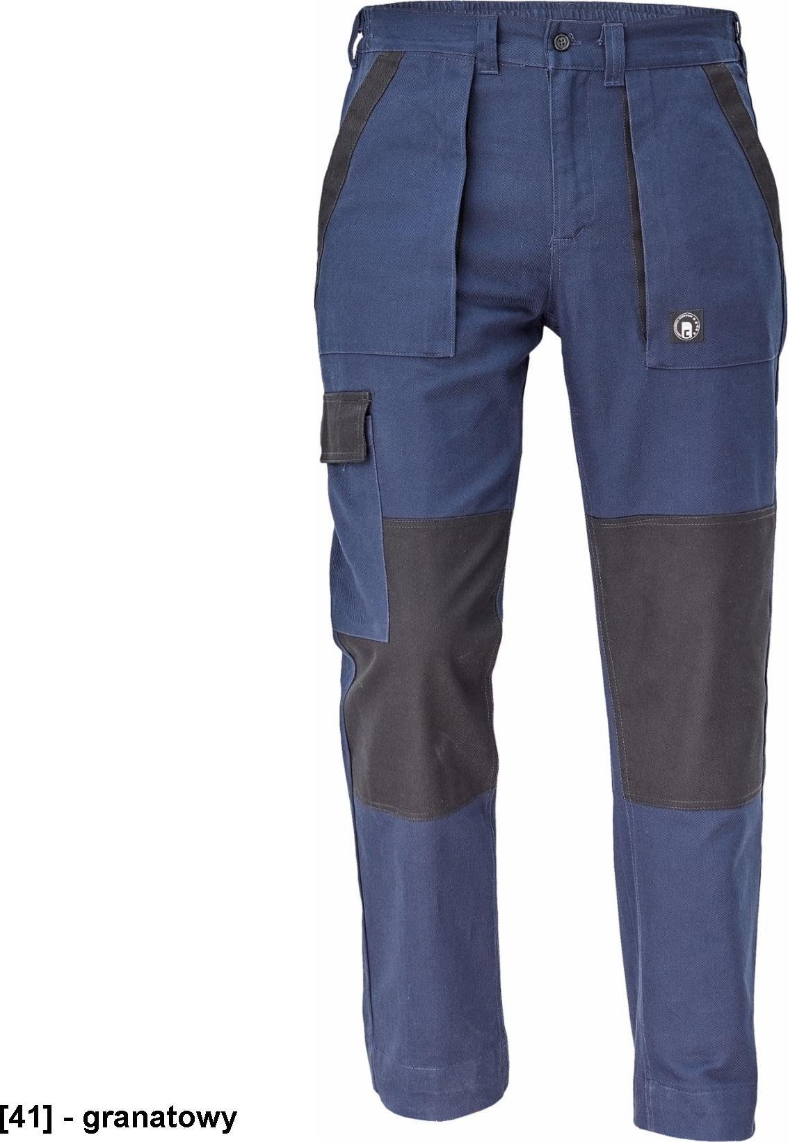 CERVA MAX NEO - spodnie - granatowy 64