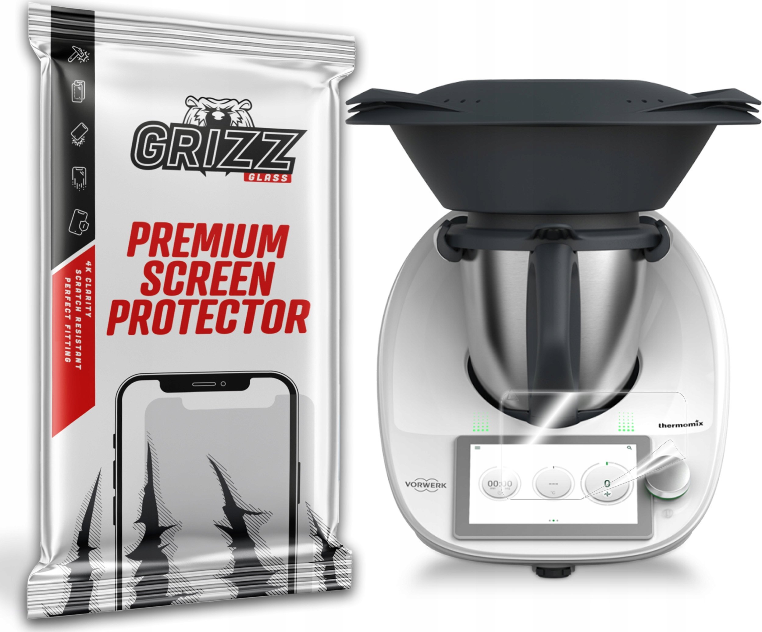 GrizzGlass Folia ceramiczna GrizzGlass CeramicFilm do Thermomix TM6