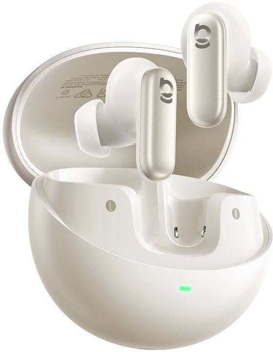 Słuchawki Baseus słuchawki/zestaw słuchawkowy Bezprzewodowy Douszny Połączenia/muzyka Bluetooth Biały