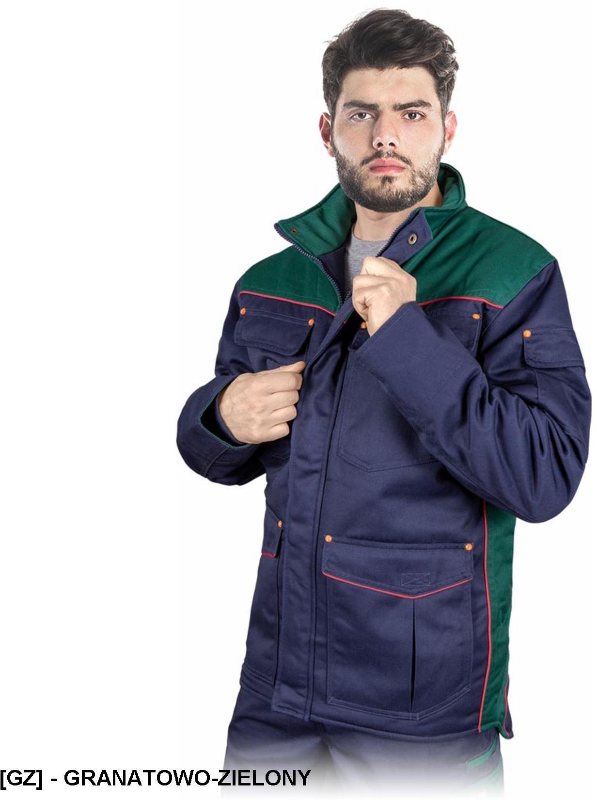 Kurtka męska Reis BTO - Kurtka ochronna ocieplana, wykonana z wysokiej jakości materiału, tkana M