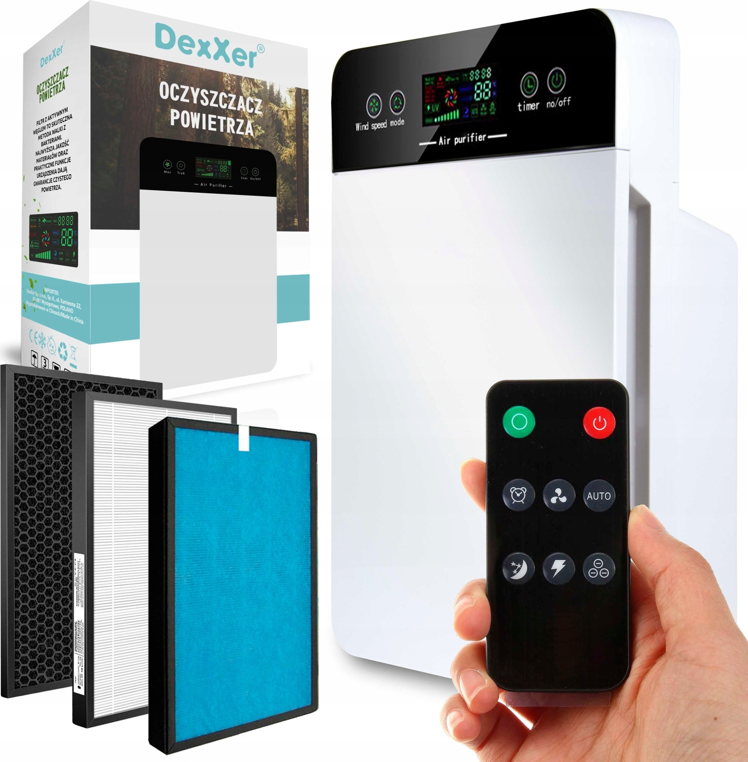 OCZYSZCZACZ POWIETRZA JONIZATOR 883