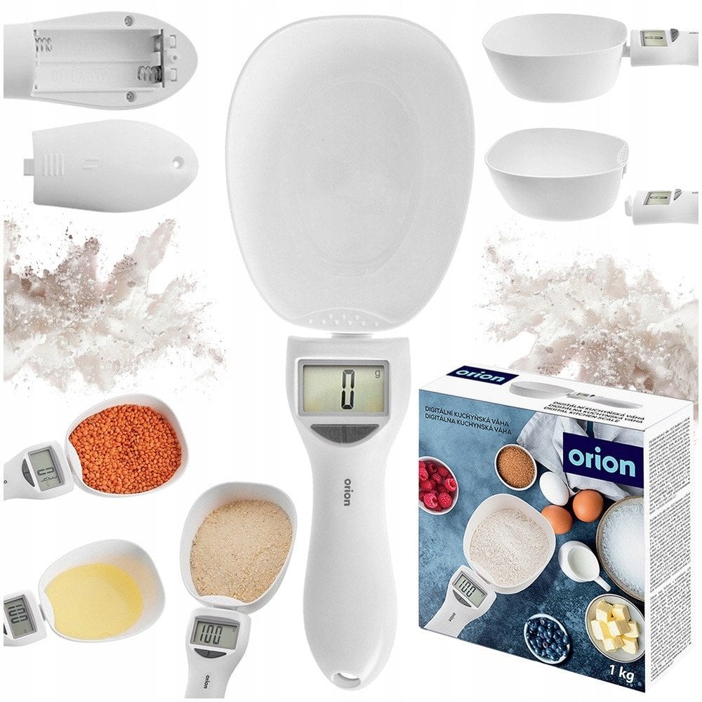 Waga kuchenna ręczna łyżka 1 kg, 270 ml