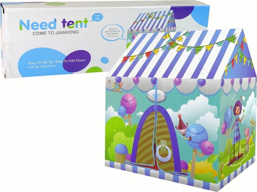 LeanToys Namiot Wesoły Cyrk Dla Dzieci Ogród