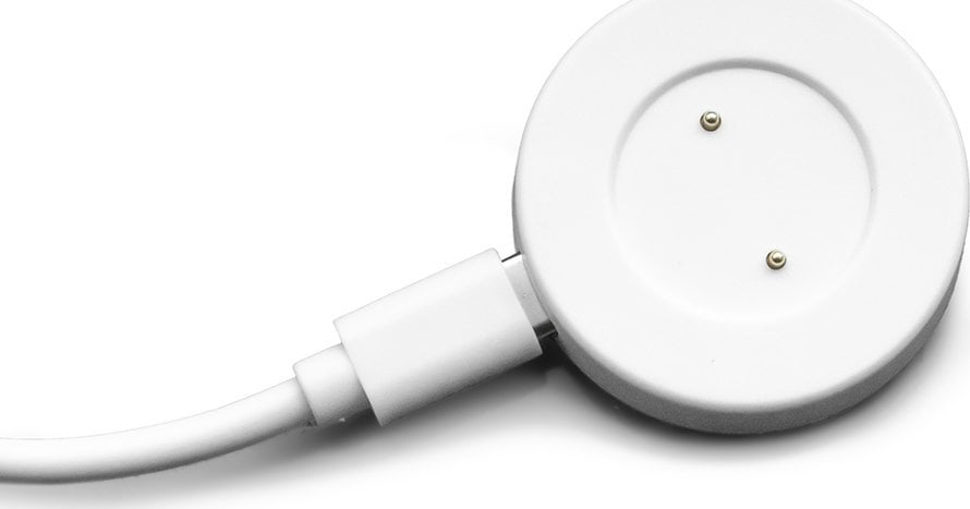 Ładowarka indukcyjna do smartwatchy Huawei magnetyczna USB-A 1m - biała Ładowarka indukcyjna do smartwatchy Huawei magnetyczna USB-A 1m - biała