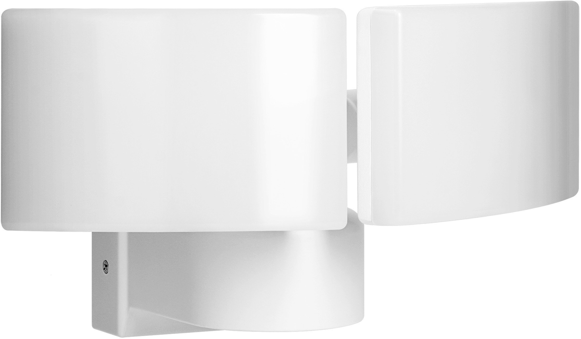 TOS DUO LED 2x20W podwójny naświetlacz ogrodowy, 2x1600lm, IP65, 4000K, PC, biały,AD-NL-6603WL4