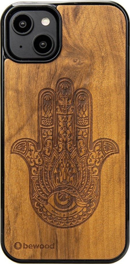 BeWood Drewniane Etui Bewood na iPhone 14 Plus HAMSA IMBUIA