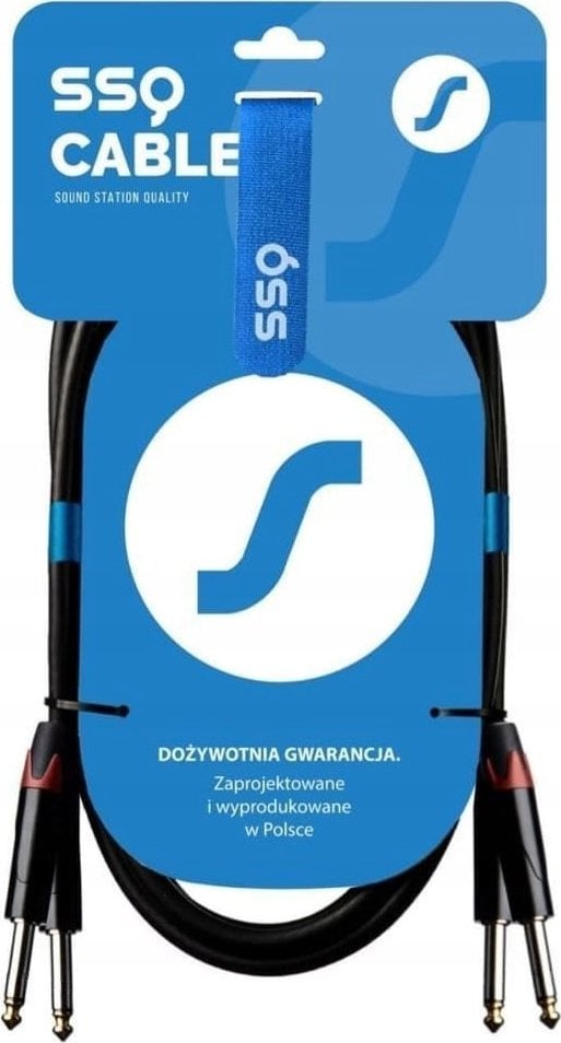 Kabel SSQ SSQ JMJM2 - 2x Jack mono / 2x Jack mono