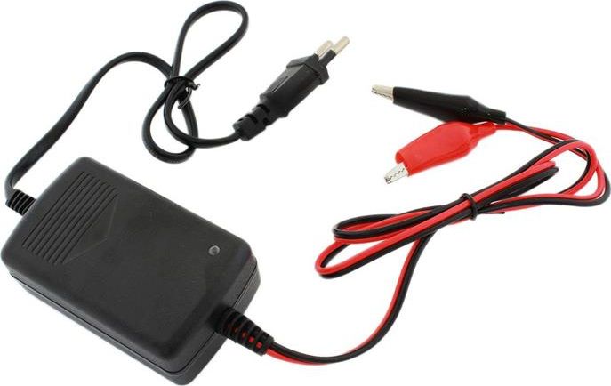 Aptel PT10 ŁADOWARKA KOMPAKTOWA DO AKUMULATORÓW ŻELOWYCH I KWASOWYCH czarna