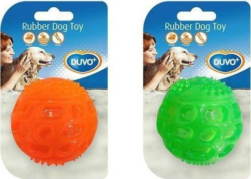 Duvo+ DUVO+ ZABAWKA TPR PIŁKA PŁYWAJĄCA 5.5cm POMARAŃCZOWA / ZIELONA 1714503