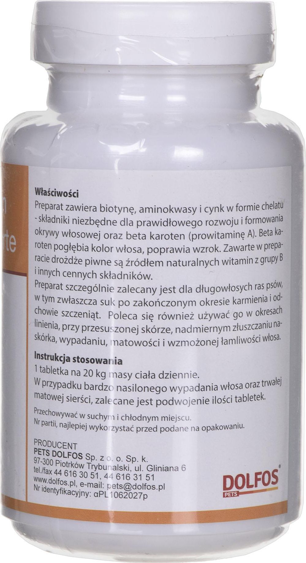 Dolfos Dolfos Dolvit Beta Karoten&Biotyna Forte 90tabl