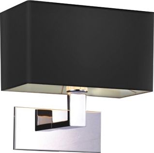 Kinkiet Azzardo Kinkiet czarny AZzardo MARTENS nad łóżko AZ1556