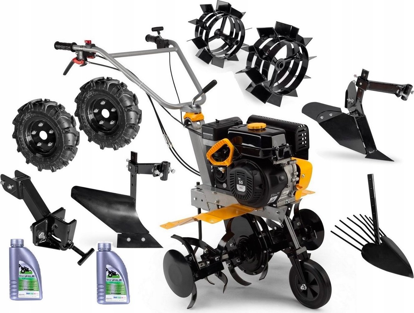 Glebogryzarka Stiga Glebogryzarka SRC 585 RG STIGA Spalinowa + 8-elementowy zestaw akcesoriów