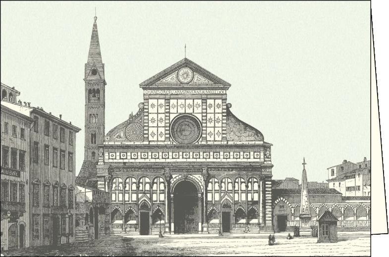 Rossi Karnet z kopertą ITW 007 Firenze Basilica S. Maria