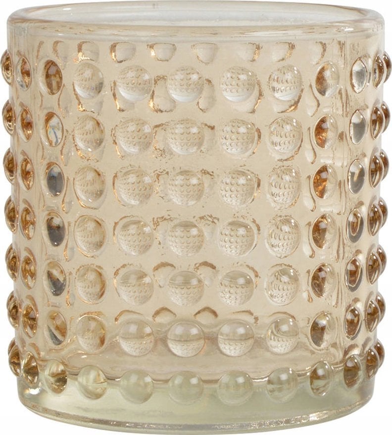 Homea Świecznik z wypukłym wzorem ARTY, Ø 7 cm