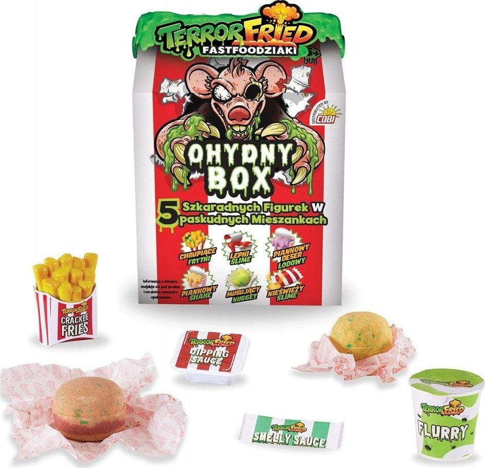 Figurka Cobi Zestaw figurek Terror Fried - Ohydny box