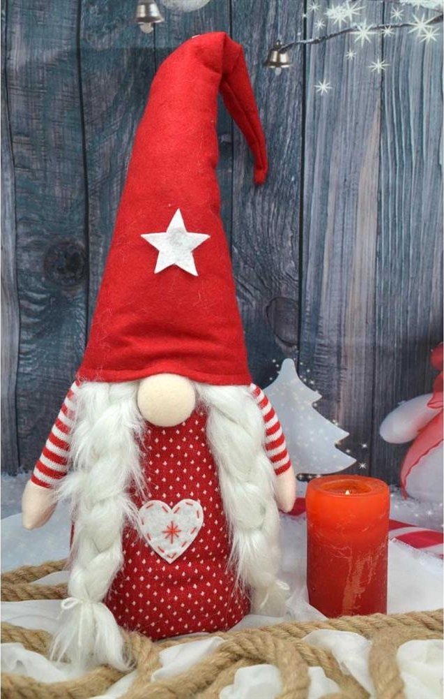 Dekoracja świąteczna Upominkarnia mikołaj