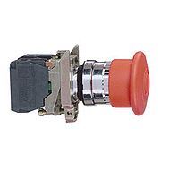 Schneider Electric Przycisk bezpieczeństwa 22mm 1Z 1R IP65 przez pociągnięcie (XB4BT845EX)