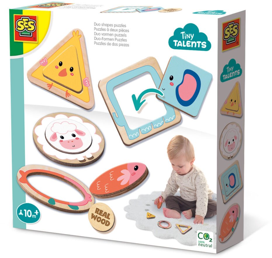 SES Duo kształty puzzle dla malucha 13130 31302