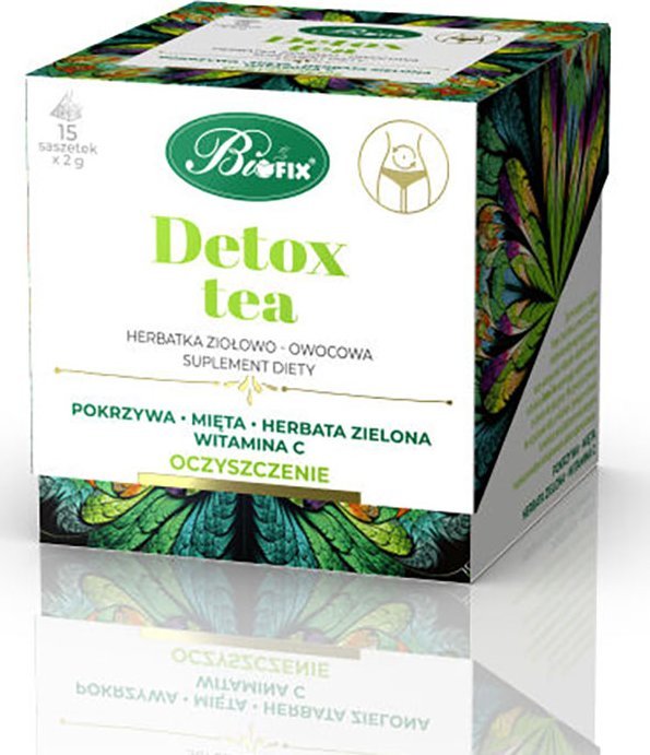 Herbata funkcjonalna Bi fix ziołowo - owocowa DETOX TEA OCZYSZCZENIE