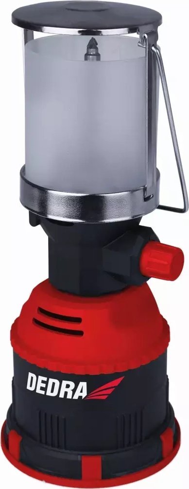 Dedra Lampa turystyczna gazowa z zapłonem PIEZO, 80W