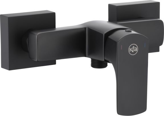 Bateria prysznicowa KFA Mokait czarny mat (5536-010-81)
