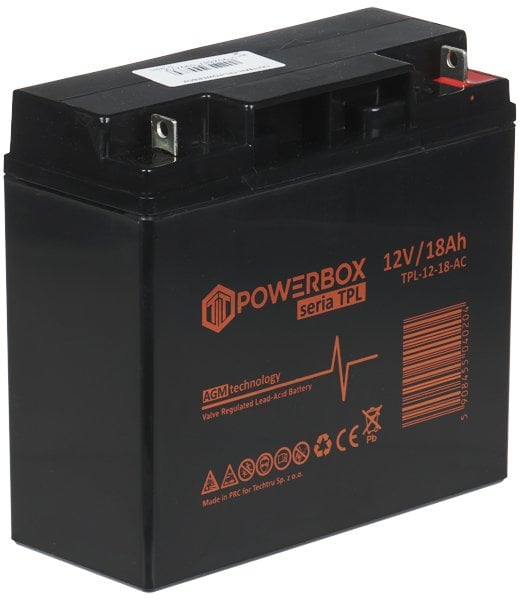 AKUMULATOR 12V/18AH-TPL/POWERBOX
