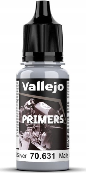 Vallejo Vallejo: 70.631 - Primers - Chainmail Silver (18 ml)