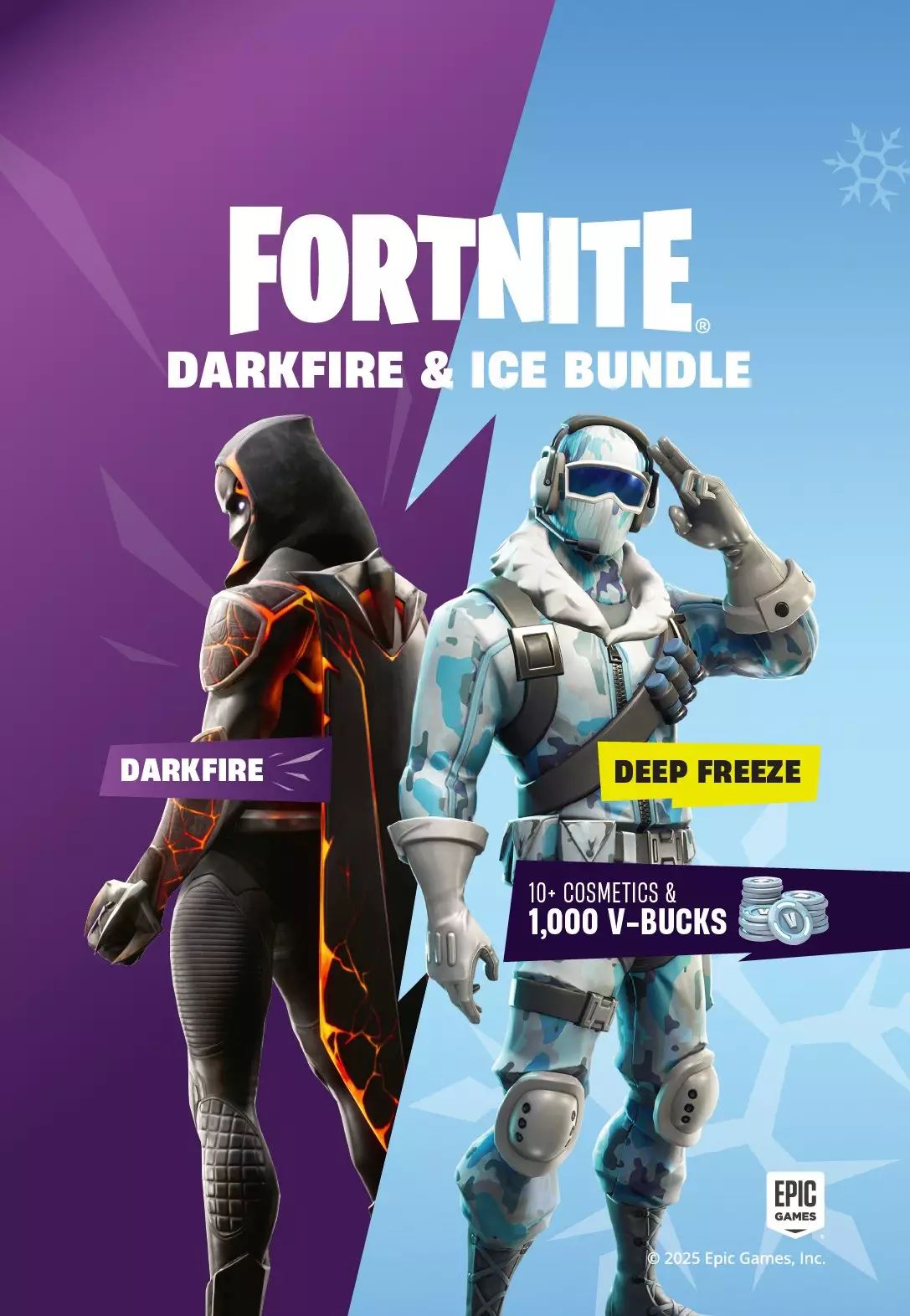 MS ESD Fortnite: Darkfire & Ice Bundle XXL MS