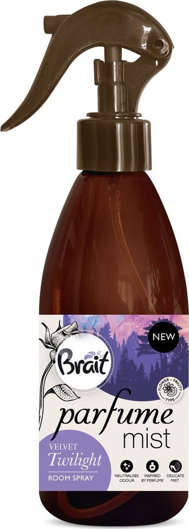 Brait Parfume Mist Mgiełka odświeżająca do pomieszczeń-velvet twilight 325ml