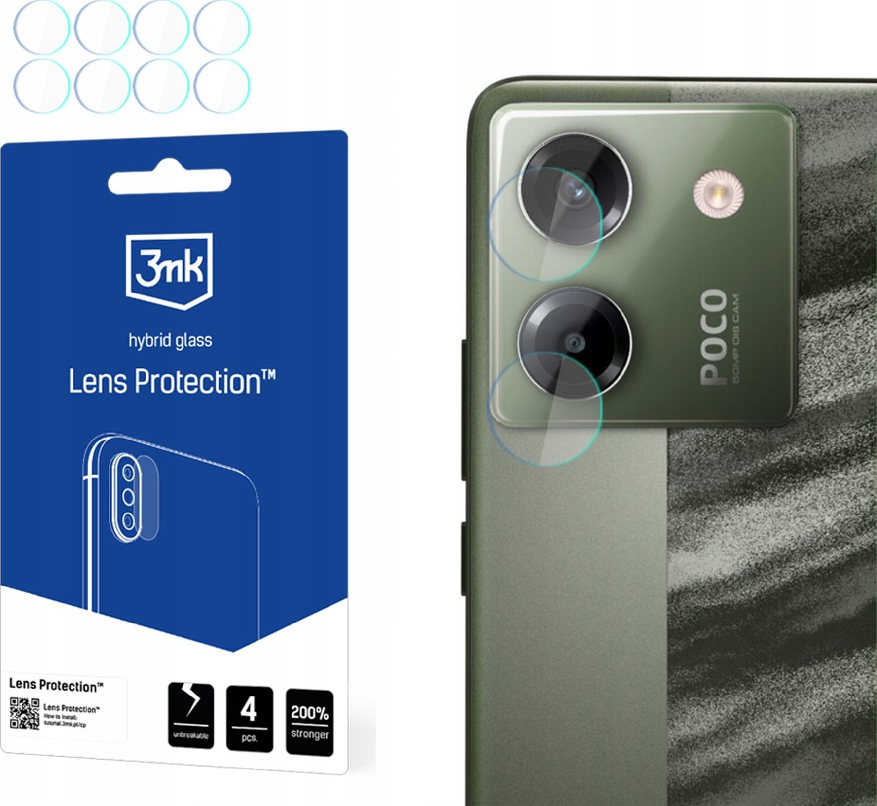 POCO M7 Pro 5G - 3mk Lens Protection