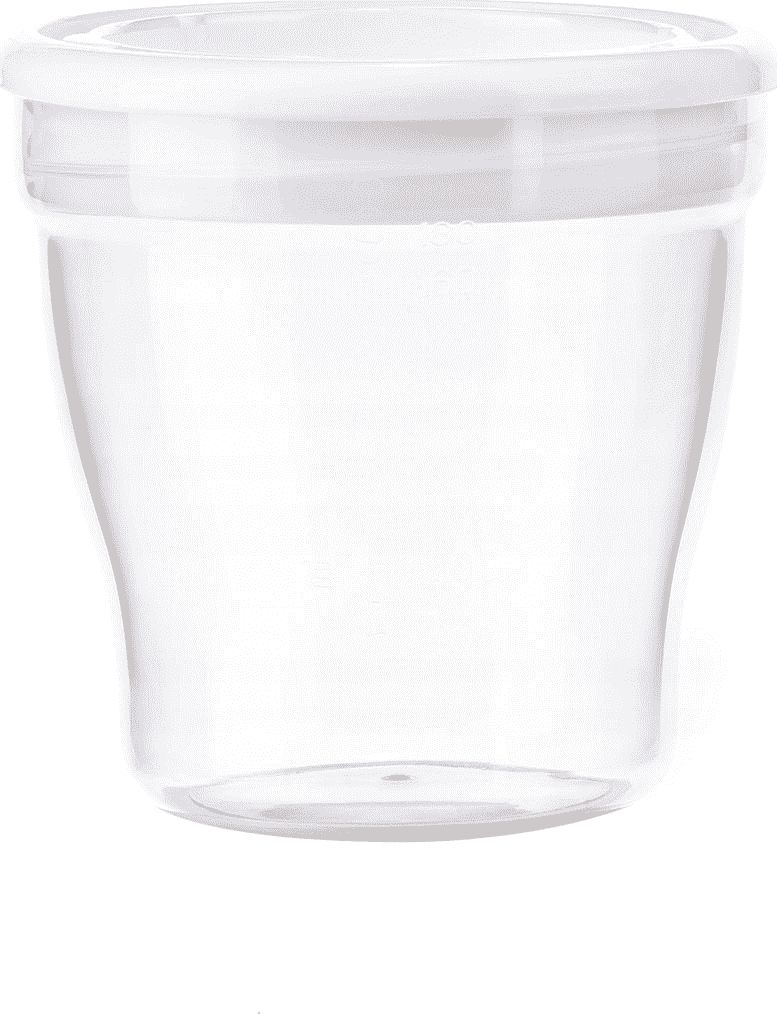 Canpol Pojemnik na mleko w proszku biały 4x180ml