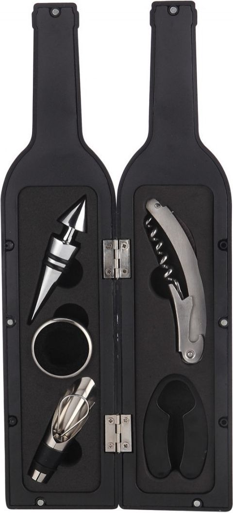 KingHoff ZESTAW DO WINA W ETUI W FORMIE BUTELKI KINGHOFF KH-1166