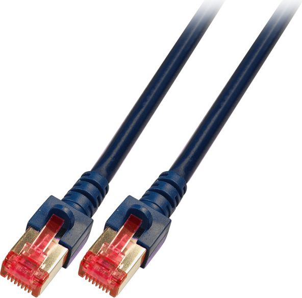 EFB Patchcord, 5m, S/FTP, Cat6, PIMF, czarny (K5515.5)