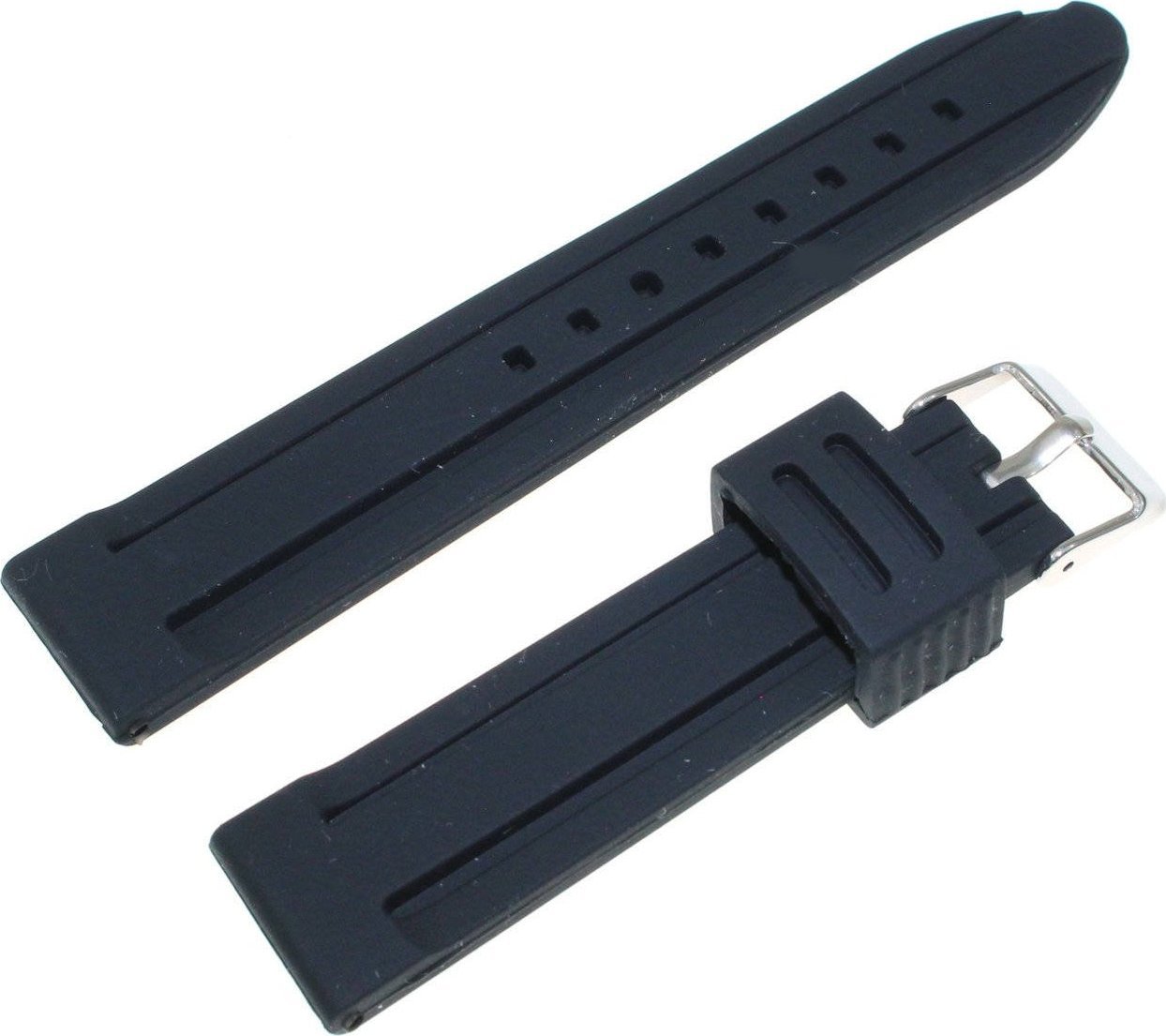 Diloy Silikonowy pasek do zegarka 20 mm Diloy S253.20.1