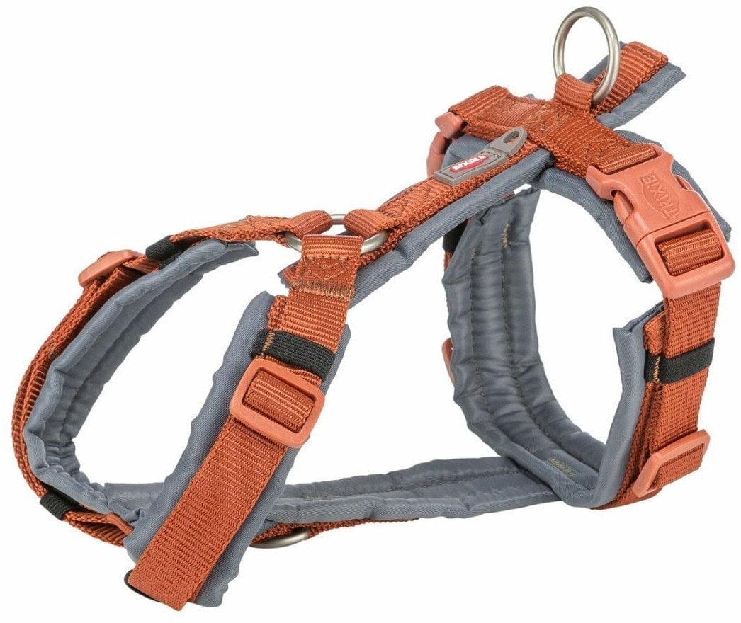 Szelki dla psa Trixie Premium Trekking Pomarańczowy Grafit XL