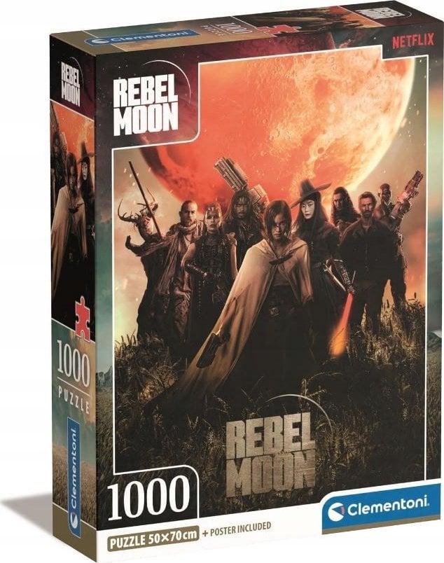 Clementoni Puzzle Compact Netflix Rebel Moon 1000 elementów (39865)