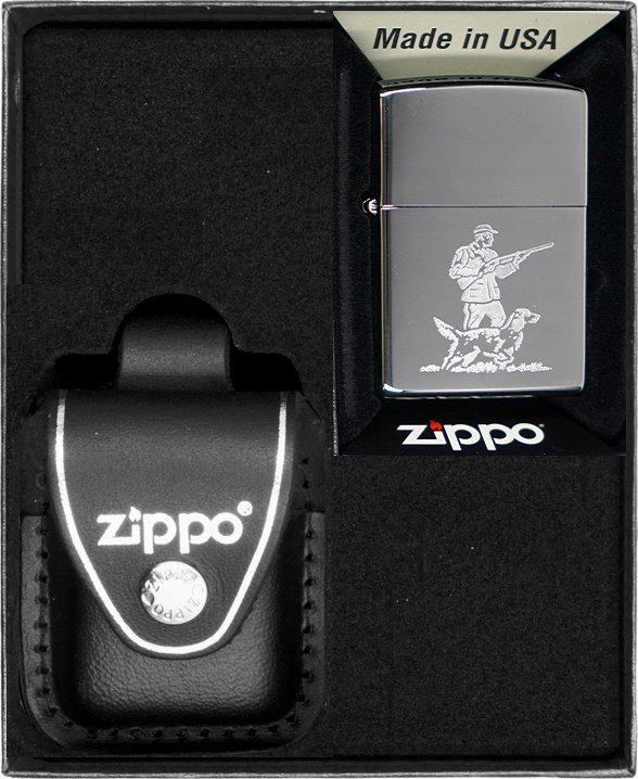 Zestaw ZIPPO Zapalniczka HUNTER Prezentowy No3