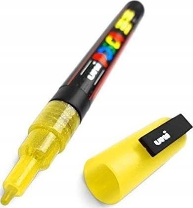Uni Marker POSCA PC-3ML BROKATOWY ŻÓŁTY