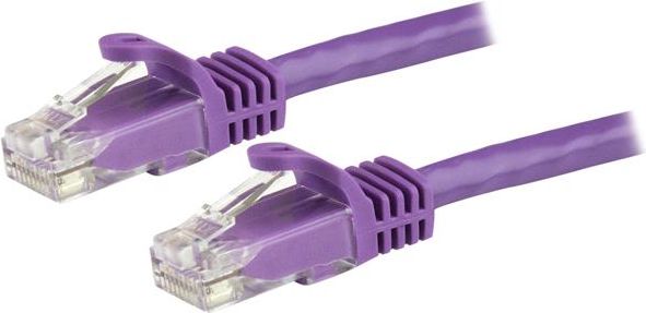 StarTech RJ-45/RJ-45 kat.6 U/UTP Fioletowy 15m (N6PATC15MPL)