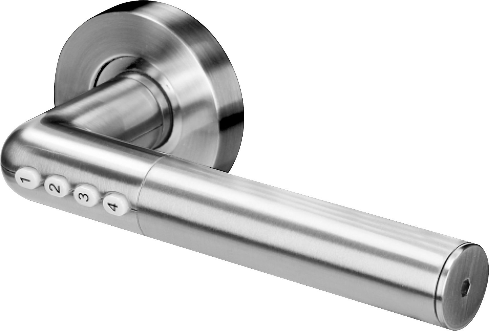 Orno Klamka z zamkiem szyfrowym IP44, Otwieranie na PIN i Bluetooth