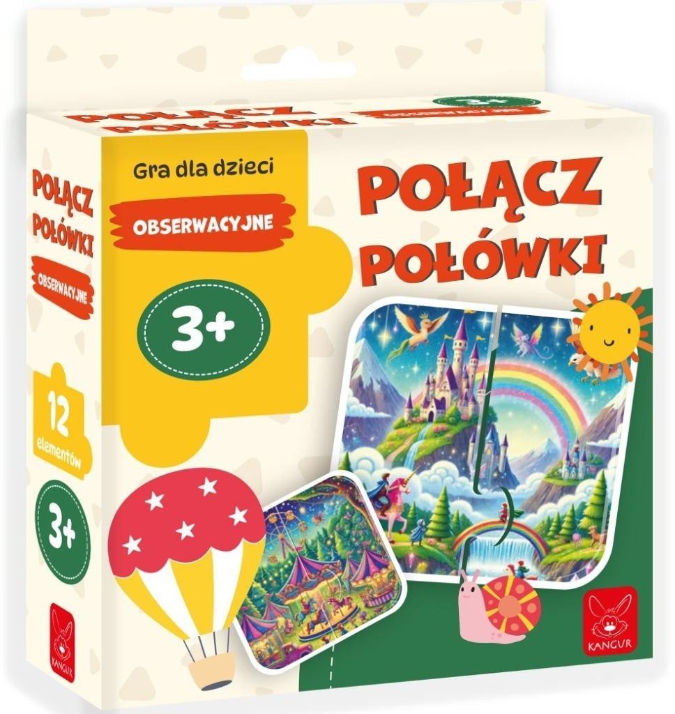 Połącz połówki Obserwacyjne 3+