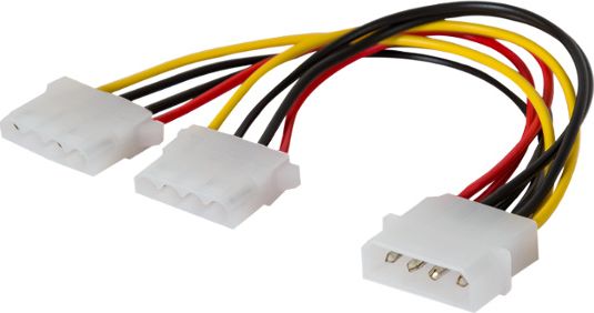 Savio Molex - Molex x2, 0.18m, Wielokolorowy (SAVAK-09)