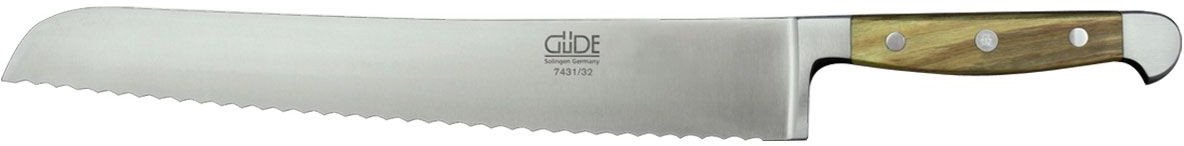 Gude ALPHA ULIVO PANE (Bread knife) CM.32 7431/32